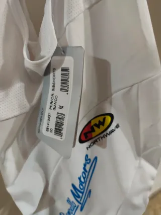 Pantaloncino Ciclismo Northwave Bianco/Blu