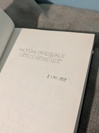 La Vida Invisible de Addie LaRue