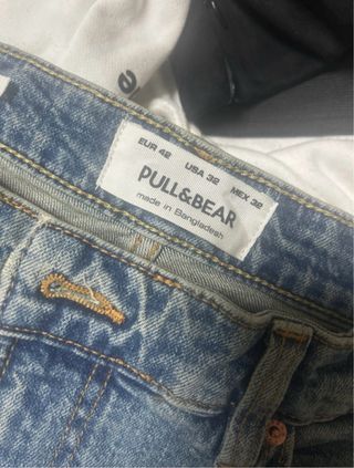 Vaqueros Pull&Bear Rectos Azules