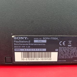 PlayStation 2 Slim Ps2 Completa Controller Cavi