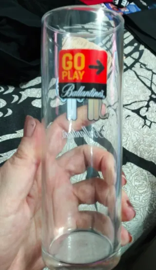 3 Vasos Tubo Ballantine's