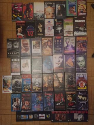 Lote VHS Cine y Música