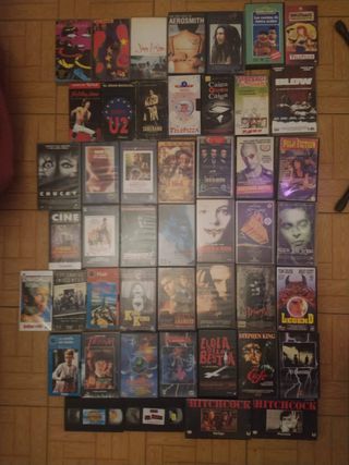 Lote VHS Cine y Música