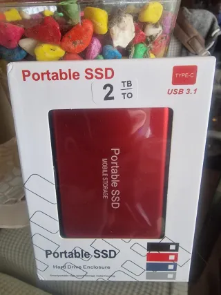 Disco Duro SSD Portátil 2TB USB 3.1