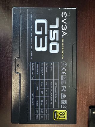 EVGA Supernova G3 750W 80 Plus Gold