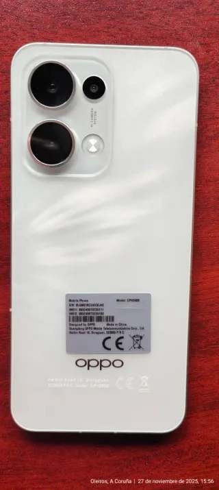 OPPO Reno 13 Negro/Plateado