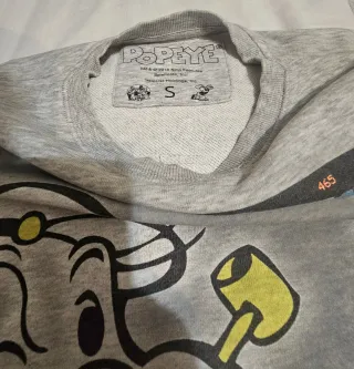 Jersey Hombre Popeye #Selfie Gris