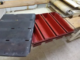 Baterías de panes medianas y grandes