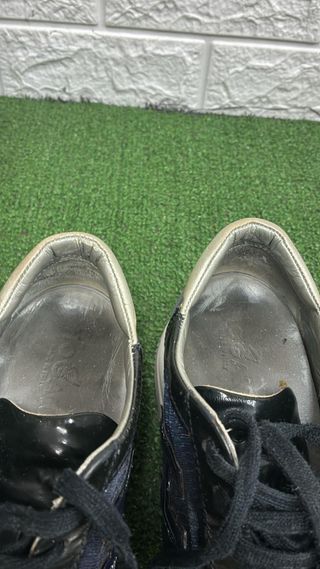 Hogan Scarpe Uomo Pelle Blu Nero