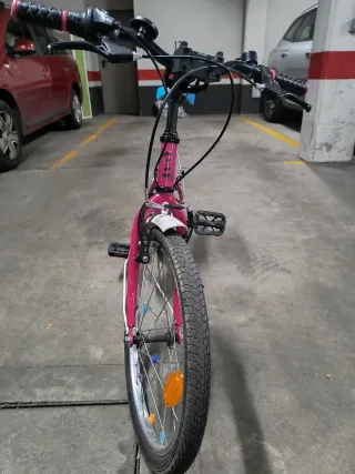 Bicicleta infantil rosa