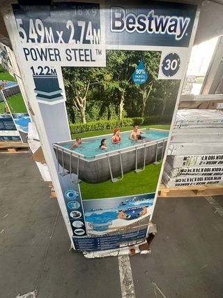 Bestway Piscina Power Steel 549 x 274 x 122 cm