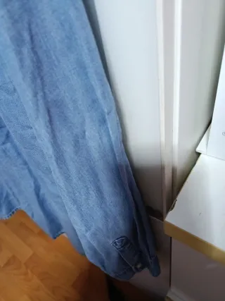 Camisa vaquera H&M azul Talla M