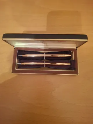 Bolígrafo y Lapicero Cross Oro. Ultimo precio