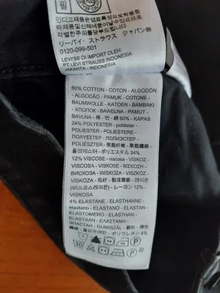 Levi's 315 Bootcut Talla 27 Negro