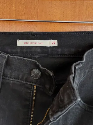 Levi's 315 Bootcut Talla 27 Negro
