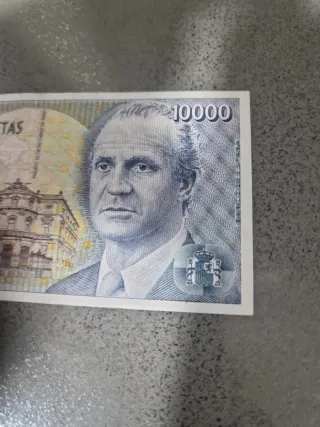 Billete 10000 pesetas Banco de España 1992