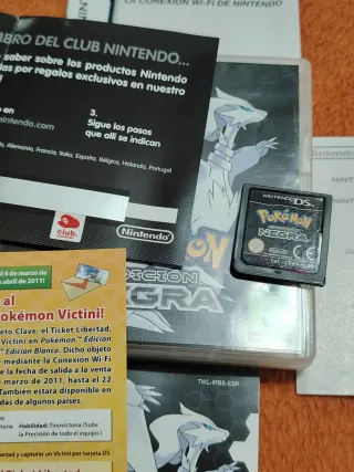 Pokémon Edición Negra DS Completa