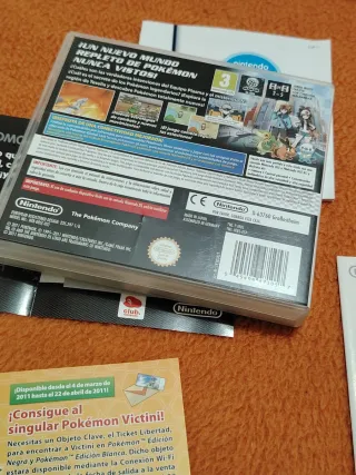 Pokémon Edición Negra DS Completa