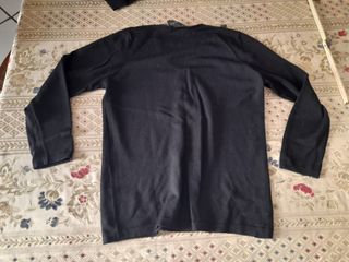 Maglione nero con strass