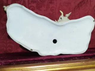 Figura antigua Lladro Vaca y Cerdito