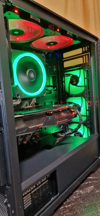 PC Gaming I5-11400F 16Gb Ram Asus ROG RX580 8Gb