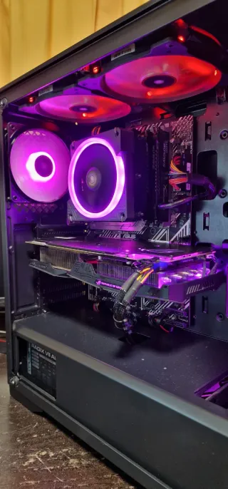 PC Gaming I5-11400F 16Gb Ram Asus ROG RX580 8Gb