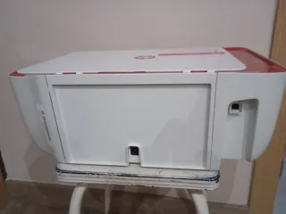 Impresora HP WiFi Roja y Blanca