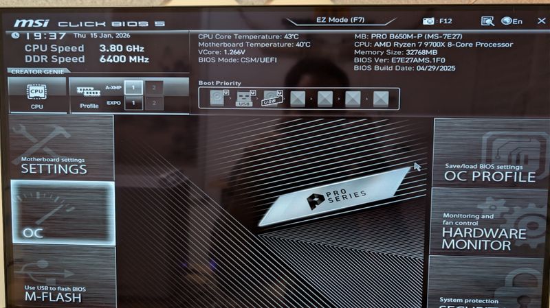Ordenador M-ATX 9700x+9060 XT 16GB+32GB DDR5 6400 afbeelding 7