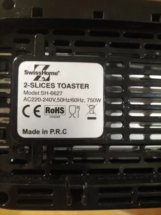 Tostadora SwissHome