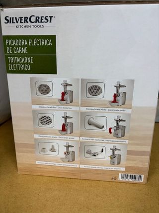 Picadora de Carne SilverCrest Eléctrica 350W Nueva