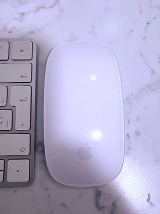 Pack Teclado y Ratón Apple Plata/Blanco