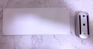 Pack Teclado y Ratón Apple Plata/Blanco