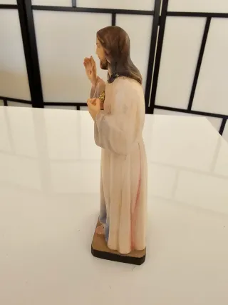 Figura artesanal Sagrado Corazón