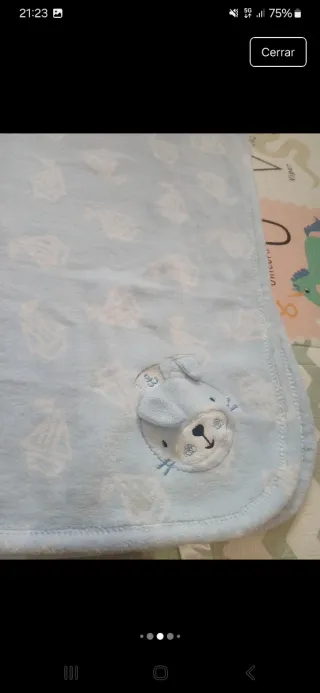 Saco Capazo Reversible Bebé Universal + Mantita