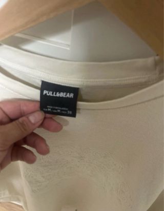 Camiseta Pull&Bear Beige