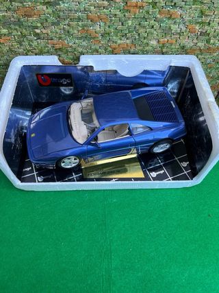 Ferrari 348 TB – Burago – Escala 1:18 - con caja