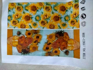 Foulard Van Gogh Girasoli Cashmere