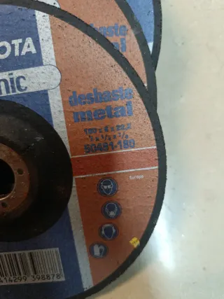 10 discos de desbaste Bellota