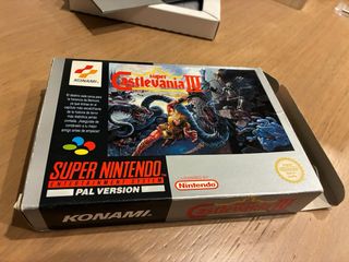 Super Castlevania IV PAL España Konami SNES