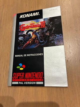 Super Castlevania IV PAL España Konami SNES