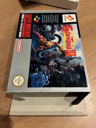 Super Castlevania IV PAL España Konami SNES