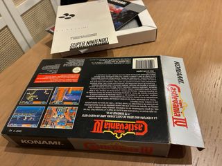 Super Castlevania IV PAL España Konami SNES
