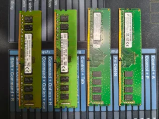 Memorias DDR4 dimm y DDR3 Sodimm