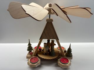 Carosello Natalizio in Legno