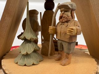 Carosello Natalizio in Legno