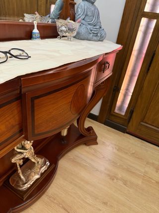 Entradita de madera maciza