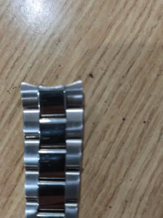 2 Pulseras de Reloj en acero.