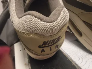 Zapatillas Nike Air Max Beige Blancas verdes