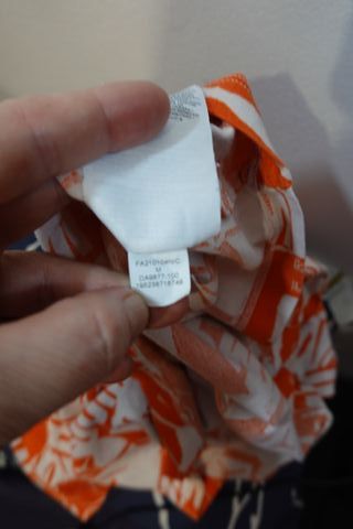 Camiseta Nike Air Jordan MJ Flight Naranja Hombre