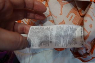 Camiseta Nike Air Jordan MJ Flight Naranja Hombre